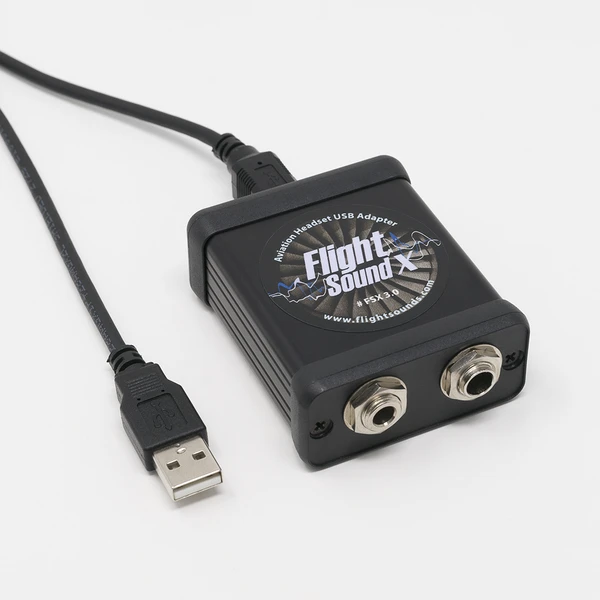 Adviseur Adelaide rijkdom Hangar Talk - GA Headset to PC (USB or 3.5mm) adapter